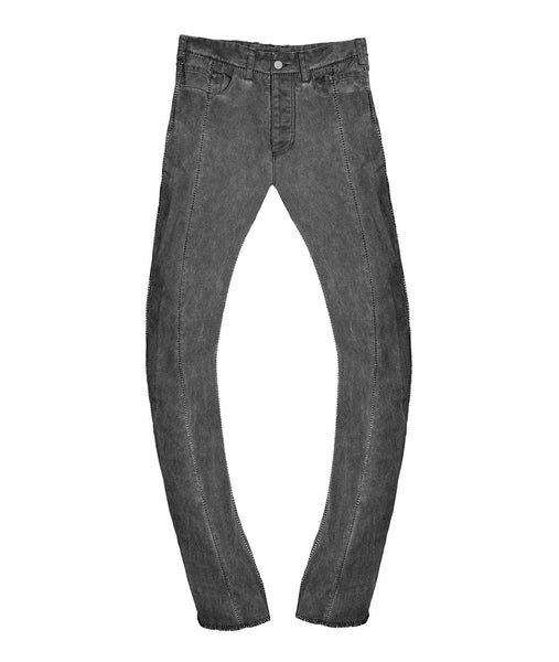 Overlock J Cut Denim Pant