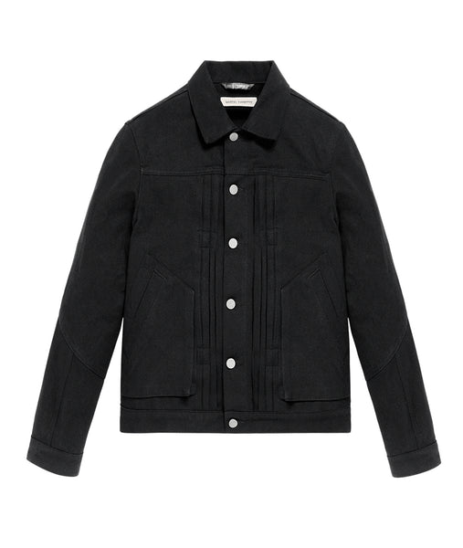 Back Clip Denim Jacket