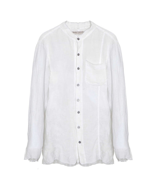 Stonewashed Linen Studio Shirt